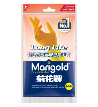 萬壽菊花牌手套 M碼