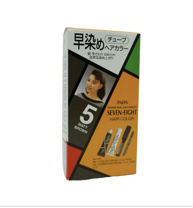 早染速染髮劑 (5號棕色)