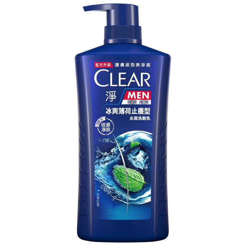 淨 男士冰爽薄荷洗髮露