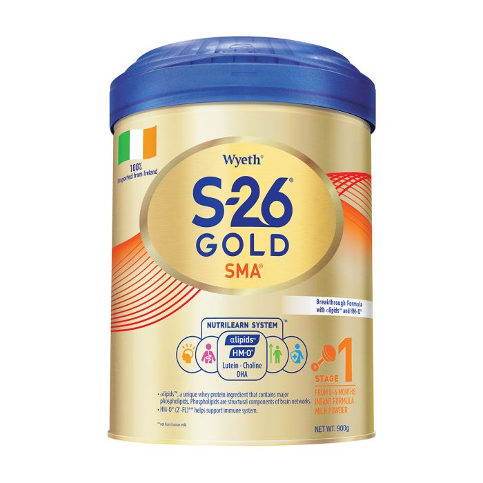 Wyeth S-26 Gold SMA Stage 1 900g (New Pack)