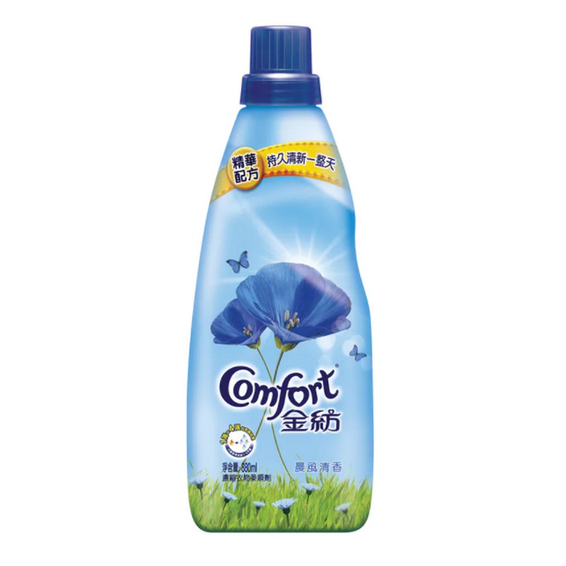 金紡精華衣物柔順劑 - 浪漫花園 880ML