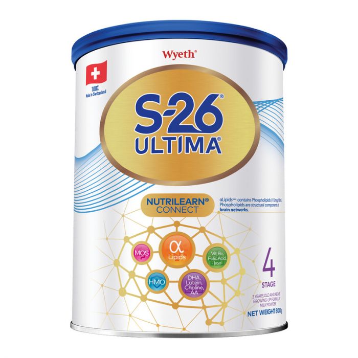 惠氏 S-26 ULTIMA 4號 兒童成長配方奶粉800G