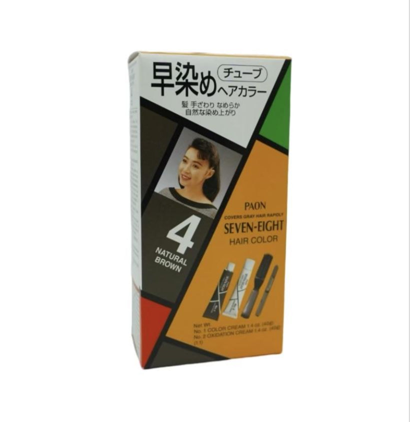 早染速染髮劑 (4號淺棕色 )