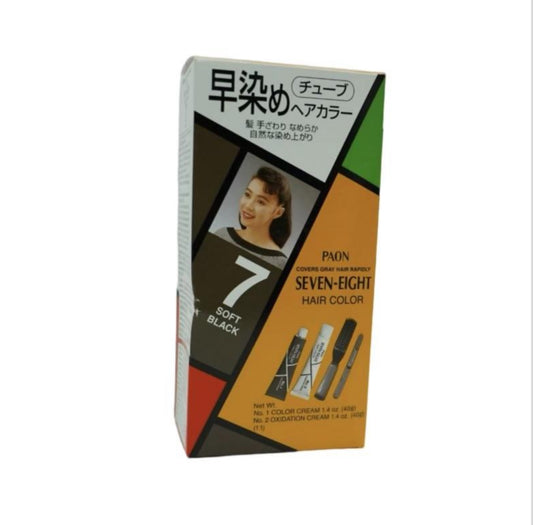 早染速染髮劑 (7號黑色)