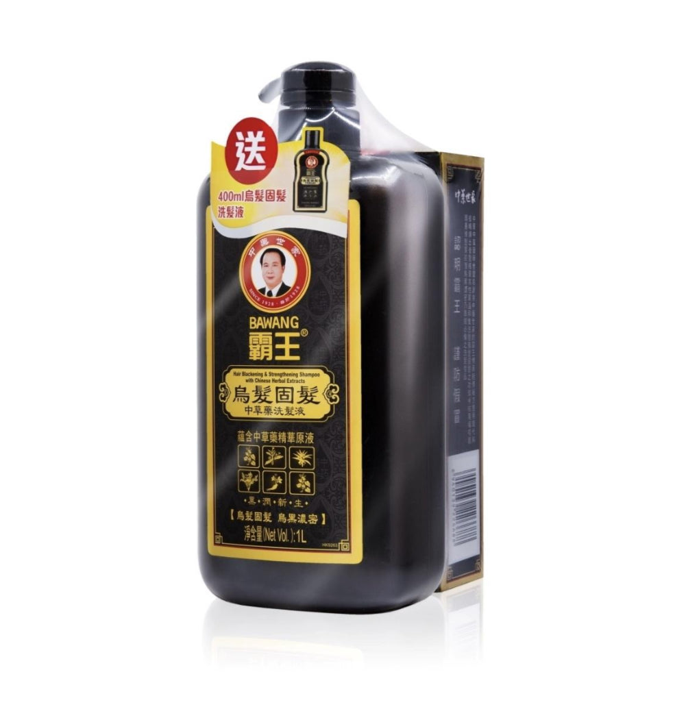 霸王烏髮固髮洗髮液 1L