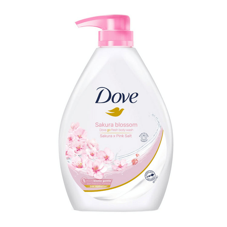 Dove 櫻花x粉鹽沐浴露