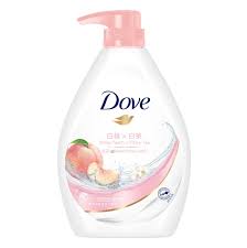 Dove 白桃x白茶沐浴露