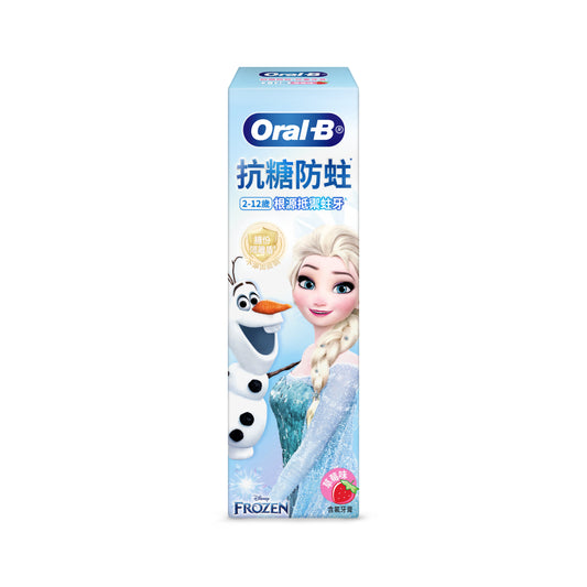 ORAL-B抗糖防蛀兒童牙膏(冰雪奇緣款) 60克