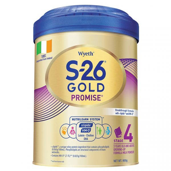 惠氏S-26 Gold SMA 4號 900g (新裝)