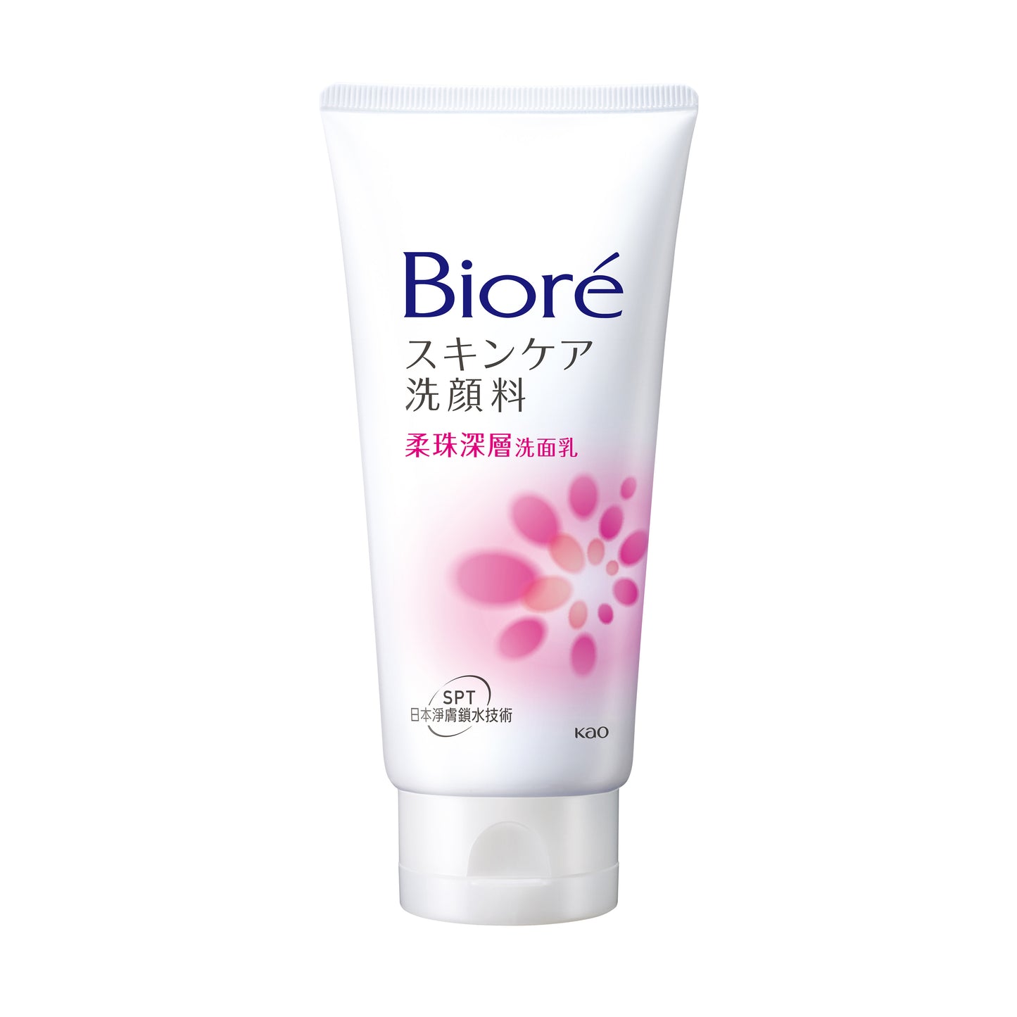 Biore 碧柔 柔珠深層(粉) 洗面乳 100g