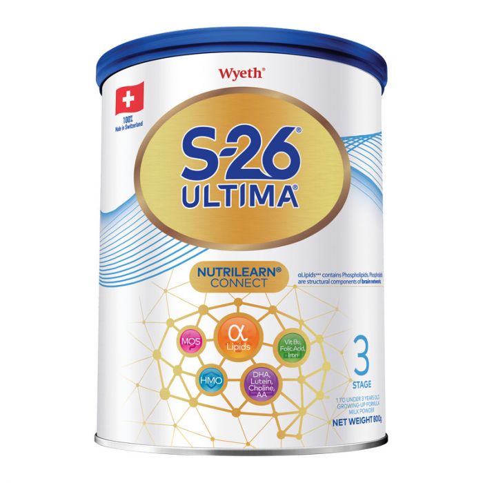 惠氏 S-26 ULTIMA 3號 幼兒成長配方奶粉800G