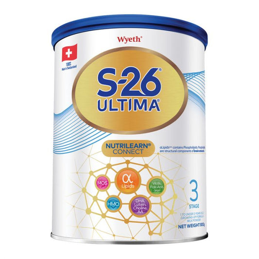 惠氏 S-26 ULTIMA 3號 幼兒成長配方奶粉800G
